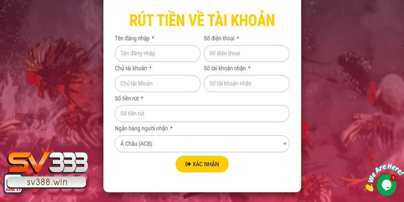 SV388 – Link Đá Gà SV388 Hôm Nay Không Bị Chặn 8 Cách rút tiền trên SV388